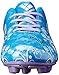 Vizari Frost Firm Ground Soccer Shoes for Youth | Graphic Football Shoes for Kids with Comfort & Padded Linings | Durable Cleats for Boys & Girls Perfect for Outdoor Play Blue/Purple