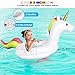 Meland Baby Pool Float with Canopy - Unicorn Inflatable Swimming Pool Floaties Boat with Sun Shade for Infants Toddlers (Unicorn)