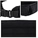 OneTigris Tactical Battle Belt - MOLLE Belt Quick Release Padded Patrol Belt Airsoft Belt for Men, Black