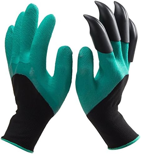 Garden Gloves with Fingertips Claws Quick– Great for Digging Weeding Seeding poking -Safe for Rose Pruning –Best Gardening Tool -Best Gift for Gardeners (Right Hand Claw 1 Pair)