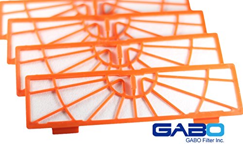 Gabo Filter GBV-0003 Neato Standard Vacuum Cleaner Filter Fits all BotVac Series BotVac D Series Botvac Connected Replacement Accessory Compare to Part# 945-0122 (4 pack)