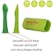 Baby Spoons - Gum-Friendly Soft-Tip Silicone Infant Safety Spoons with Suction - First Stage Feeding Training Utensils Gifts Sets For Babies and Toddlers - 100% FDA Approved BPA Free- 2 Count (green)