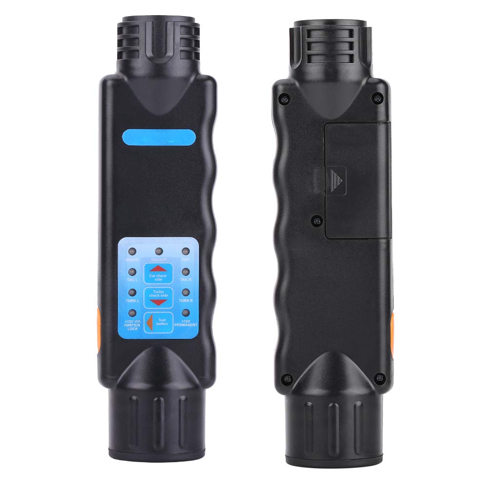 12V 13 Pin LED Trailer Socket Tester Car Truck Trailer Plug Socket Tester Trailer Light Wiring Cable Circuit Connector for Vehicle Trailer,Other instruments