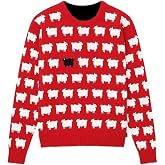Wear Hides Women's Princess Lady Diana Red Sweater - Princess Lady Diana Black Sheep Sweater