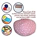 DaMeru Stuffed Animal Storage Bean Bag Chair Finest Storage, Hammock & Organizer for Kids' Plush, Jumbo & Cuddly Toys | Premium Quality Cotton Canvas | Free E-Book (40