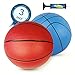 MICROFIRE Pool Basketball Replacement 8 inch Inflatable Ball Set Swimming Pool Water Kids Toy Indoor Outdoor Soft Durable with Pump for Toddler Adults (2 Balls and 1 Pump) (8