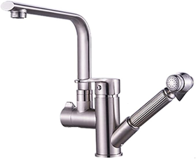 Grifo De Cobre Lleno De La Cocina del Tirón Lleno, Fregadero Grifo