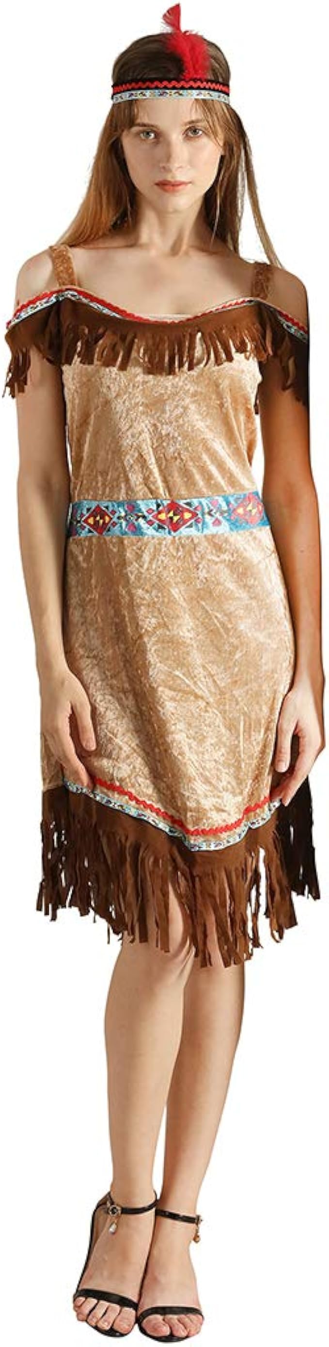 Indianer Kleid Braun Indianer Kleid Braun