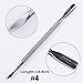 BORN PRETTY Dual-ended Cuticle Pusher Remover Nail art Stainless Steel Pedicure Manicuring Tool Set