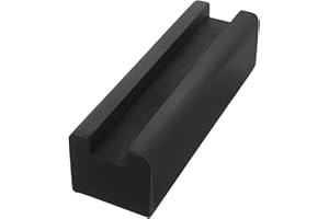 jojofuny Wooden Floor Mirror Support Stand, Solid Wood Anti-Slip Support Base for Full Length and Standing Mirrors