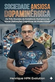 Livro SOCIEDADE ANSIOSA DOPAMINÉRGICA: Os Três Mundos da Existência Humana e as Novas Disfunções Cognitivas da Modernidade