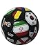 FIFA Official Russia 2018 World Cup BALL, Official Licensed Size #4 (Black)
