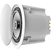 OSD Audio 8" Ceiling Speaker w/Backcan 60W / Commercial 70V Tap, Single, ICE830ST
