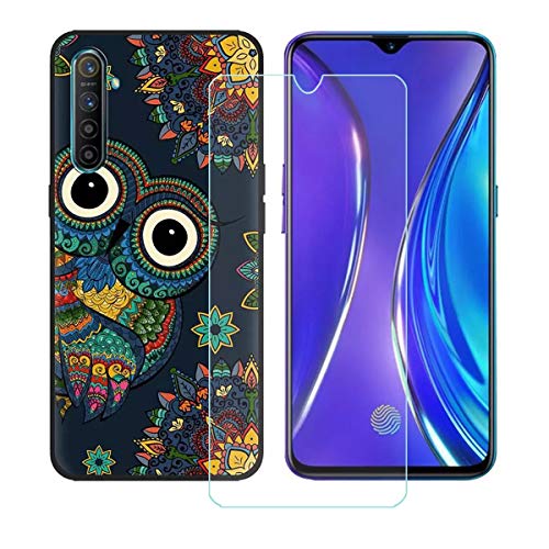 Case for Oppo Realme XT Cover Screen Protector Tempered Glass