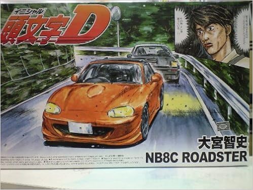 Amazon Com Initial D Nb8c Roadster Plastic Model Kit Books