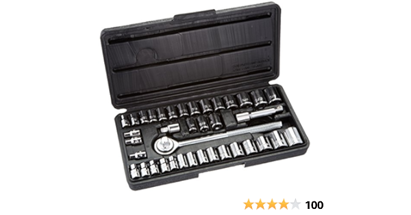 Allied 40 Pc Socket Set 86084 Hand Tool Sets Amazon Com
