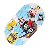 Topsky Baby Non-Slip Bath Mat, Cute Christmas Gift (Pirate)