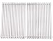 BBQ funland GS521 Aftermarket Stainless Steel Cooking Grid/Cooking Grates Replacement for Weber 7521, Lowes Model Grills and Others, Set of 2