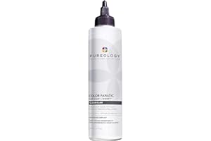 Pureology Color Fanatic Top Coat + Sheer Clear Hair Toner, Hair Gloss Treatment, Clear Hair Glaze for Brunette & Black Hair, 