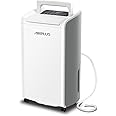 AIRPLUS 4,500 Sq.Ft 70 Pint Dehumidifier for Basements and Home-with Drain Hose,Efficient,Energy-with Dual Protection and 4 Smart Modes,24H Timer,Defrost,for Large room