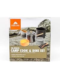 Ozark Trail 10 Piece fácil almacenamiento Set de c