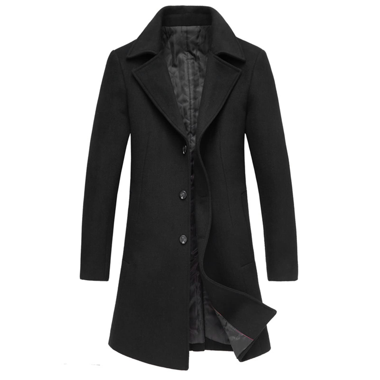 Mid-long Trench Coat For Women Maiyifu-GJ Women's Long Wool
