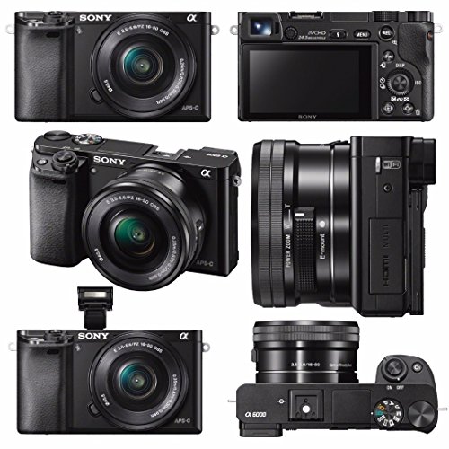 Sony-Alpha-a6000-Mirrorless-Camera-w-16-50mm-Lens-Four-32GB-SD-Card-Bundle