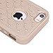 Majesticase Case Compatible with iPhone 5/5S Case - 3 Layers Diamante Bling Crystals Full Body Hybrid Armor Protection Cover + FREE Stylus in Gold