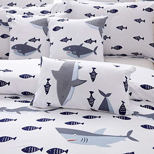 boys shark bedding