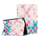 Fintie iPad 9.7 2018 2017 / iPad Air 2 / iPad Air Case - [Slim Shell] Lightweight Multi-Angle Viewing Folio Cover with Auto Sleep/Wake for Apple iPad 6th / 5th Gen, iPad Air 1/2, Moroccan Love