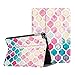Fintie iPad 9.7 2018 2017 / iPad Air 2 / iPad Air Case - [Slim Shell] Lightweight Multi-Angle Viewing Folio Cover with Auto Sleep/Wake for Apple iPad 6th / 5th Gen, iPad Air 1/2, Moroccan Love