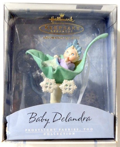 Baby Delandra Frostlight Faeries, Too Series 2002 Hallmark Ornament QP1666 by Hallmark