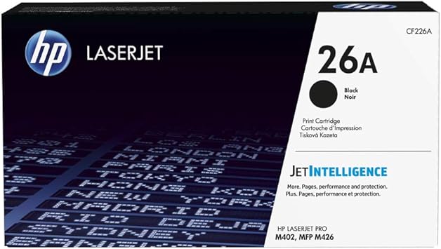 HP 26A (CF226A) Schwarz Original Toner 