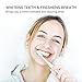Aprilis Charcoal Teeth Whitening Toothpaste Set, Natural Teeth Whitening with Mint Flavor, Fluoride & Peroxide Free