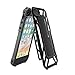 Element Case Roll Cage for iPhone 7/8/SE 2020 - Rugged Aluminum and Polycarbonate Dual-Layer Protective Case with High Impact Resistant, Detachable Screen Guard, Supports Wireless Charging - Black