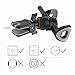 Car Holder, Veckle Air Vent Car Mount Holder, Easy Operation Universal Cell Phone Holder Car Cradle Stand for Smartphone iPhone 7 6S 6 Plus Samsung Galaxy S8 Plus Note 5 4 Google Pixel XL GPS - Black