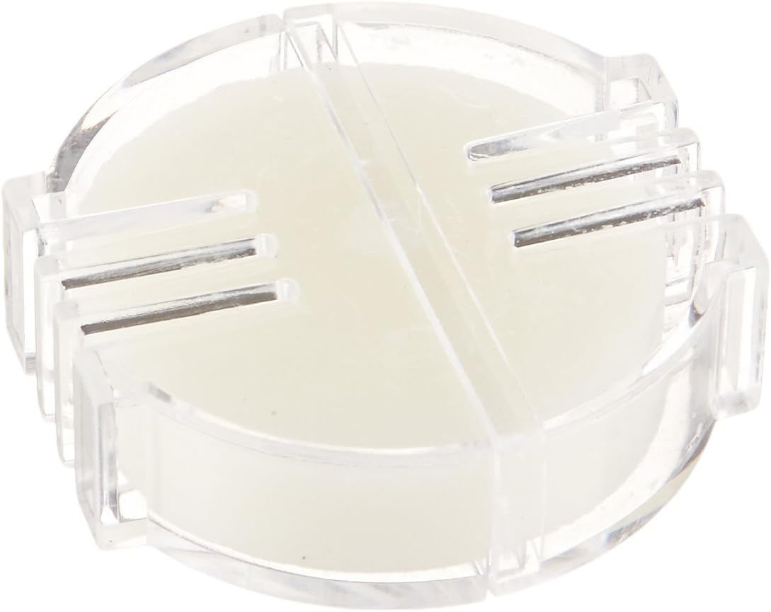 The Beadsmith Beeswax Blister Pack, 100% Pure Beeswax, Slot for Easy Coating, Strengthens and Conditions Thread
