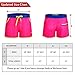LETSQK Men's Sexy Swimwear Shorts Surf Swimsuit Swim Trunks Pink Medium