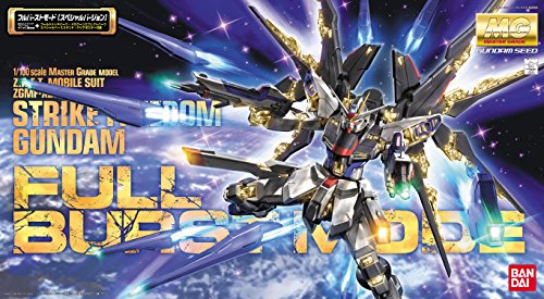 Bandai Hobby Strike Freedom Full Burst Mode Mobile Suit Gunudam Seed Destiny Model Kit (1/100 Scale)