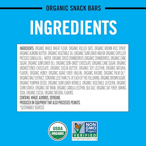 DAVE’S KILLER BREAD TRAIL MIX CRUMBLE ORGANIC SNACK BARS, 4 INDIVIDUALLY WRAPPED SNACK BARS
