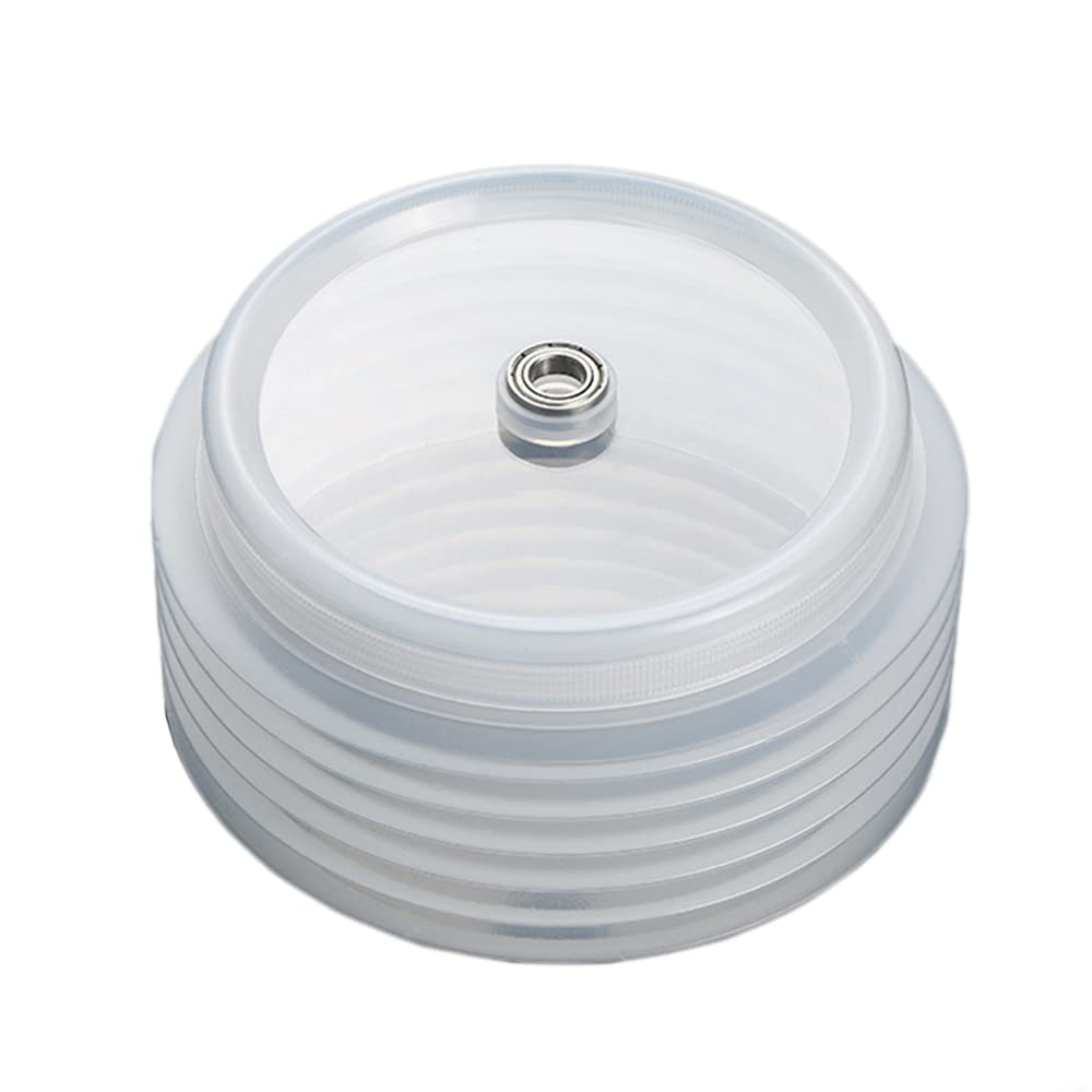 Drill Dust Collector Cover Ceiling Hole Saw Dust Bowl Drywall Dust Catcher Elastic Sealing Hole Saws Ash Dust Guard Bimetal Hole Saw Accessories with Embedded Bearings for 125mm Hole Openers