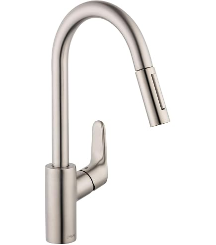 hansgrohe AXOR Montreux Luxury 1-Handle 13-inch Tall Stainless