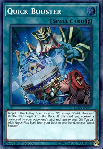 Quick Booster - DASA-EN057 - Super Rare - 1st Edition