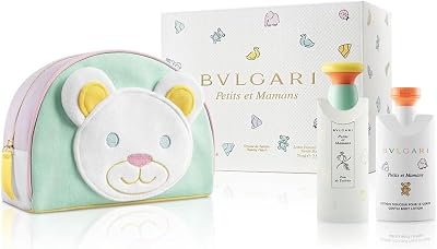 Bvlgari Petits Et Mamans 3 Pc Gift Set 3.4oz EDT Spray Lotion Pouch Women
