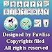 Pawliss Party Supplies, Serves 16 Birthday Party Favors Decorations for Kids Girls, Plates Cups Straws Napkins Balloons Banners, Bulk Pack 102ct