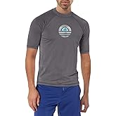 Kanu Surf Mens Mercury Rashguard for Men UPF 50+ Sun Protection Swim Shirts Rash Guard for Men