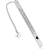 Niece Gift from Auntie Aunt Uncle Niece Bookmarks Nieces Birthday Gifts Graduation Inspirational Book Marks for Nieces Book Lover Gift Keepsake Mothers Day Christmas Birthday Gifts for Teens Girls