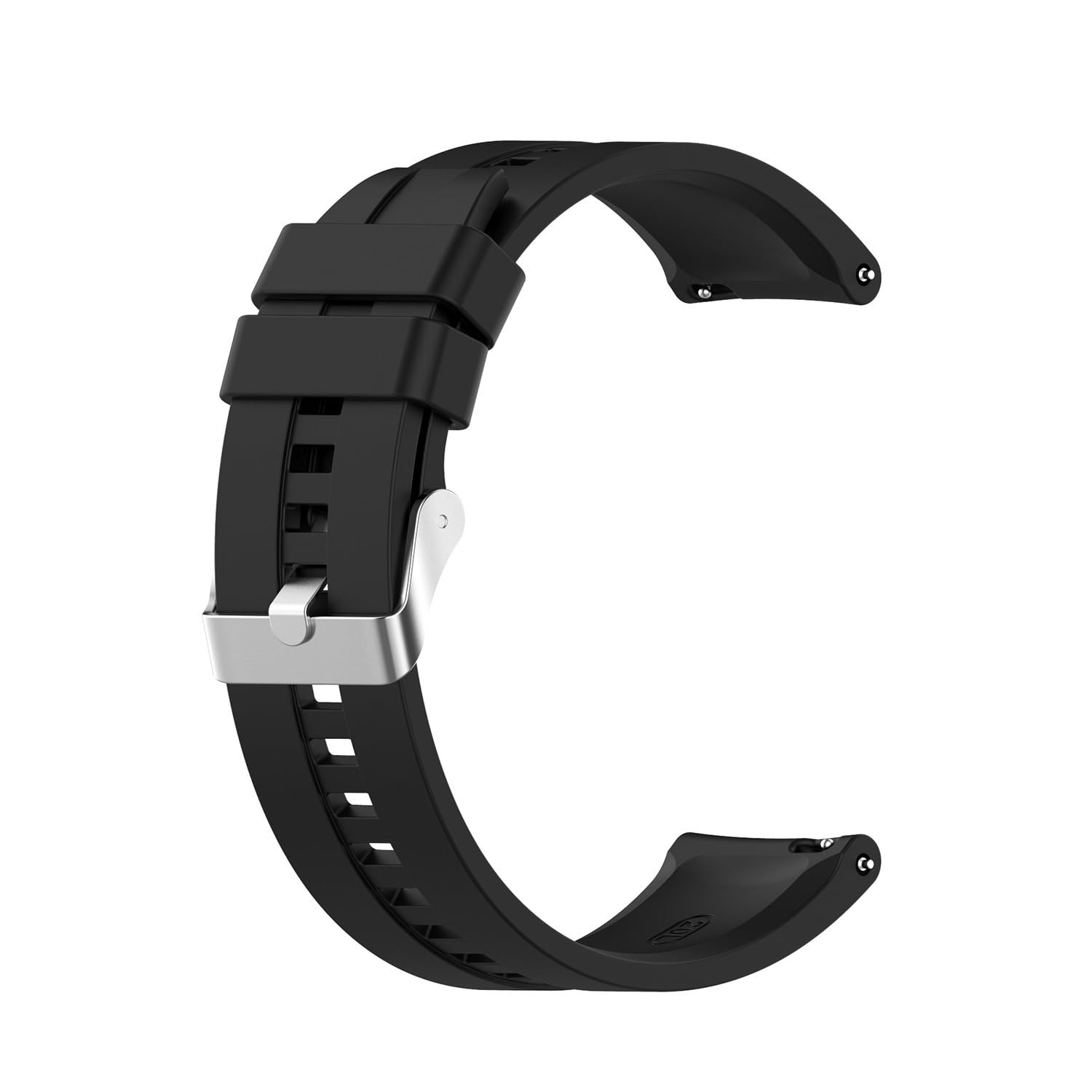INF Ventilated Silicone Watch Strap for Huawei Watch GT2/GT3-22mm Softer Silicone Sports Replacement Band with Breathable Holes