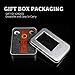 Medeer Kazoos Wooden Kazoo Wood Harmonica for Kids Adults Musical Instrument Ukulele Guitar Partner with Metal Box for Music Lover
