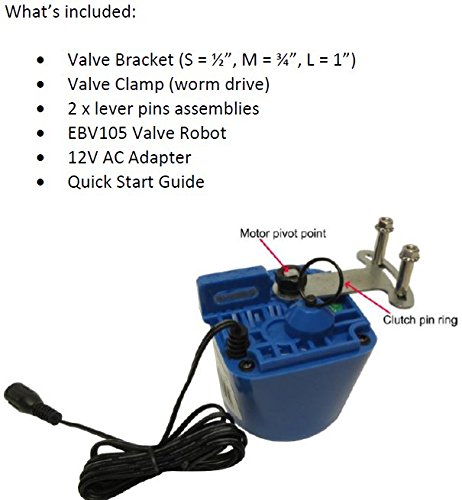 EcoNet Controls EBV105-HCM Z-Wave Water Valve, Smart Home, No Plumbing, 3/4" (Medium) - Thumbnail 4